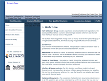 Tablet Screenshot of hartsettlementgroup.com